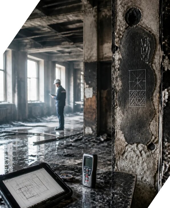 Обследование зданий после пожара в Ельце от 15402 р. | ЭкспертизаРоссия