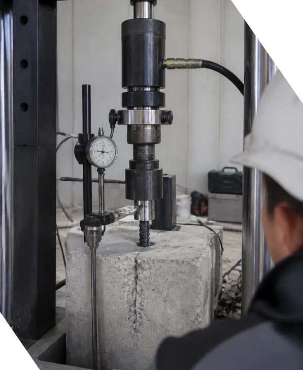 Профессиональное испытание арматуры на вырыв в Ельце